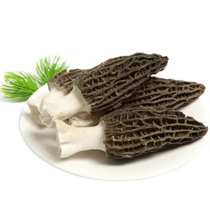 เห็ดมอเรลสีดำธรรมชาติจำนวนมากเห็ดดิบและแห้งในราคาโรงงาน - Product Image 1