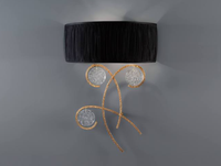 Lámpara de Araña Moderna de Dos Pisos con Luces LED Doradas de Acrílico para Escaleras, Iluminación Decorativa de Diseño para Loft &amp;   Comedor