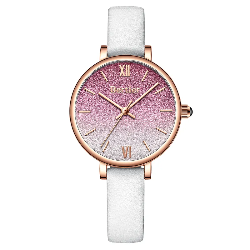 Luxury Brand DY003 Fashion Square Ladies Quartz Watch Bracelet Set Rose Gold Luxury For Women Watch