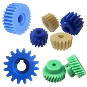 Mechanical equipment transmission rack and pinion POM nylon plastic rack and pinion processing precision gear supplier