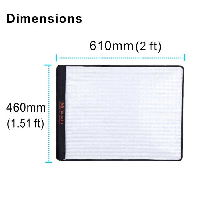 Falcon Eyes RX-18TD 100W for Video Camera LED Fotografia 