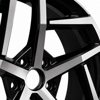 Vente directe usine – Jantes en alliage Flow Forming AL 17, 18, 19 pouces 5x112, ajustement précis pour voitures particulières VW