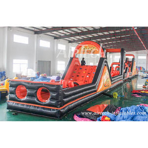 Vente flash : Parcours d'obstacles gonflable Air Ninja Warrior, château gonflable à bas prix, parcours d'obstacles gonflable pour les camps de plein air pour enfants - Product Image 3