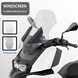 RACEPRO-Parabrisas de plástico ABS para motocicleta, Protector de viento, piezas protectoras de pantalla para BMW <span class=keywords><strong>C400X</strong></span> <span class=keywords><strong>2019</strong></span> 2020 2021 - Product Image 2