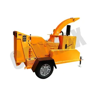Factory Price Sawdust Screening Machine Useful Durable Mobile Branch Wood Crusher