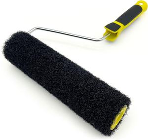 <span class=keywords><strong>Rodillo</strong></span> Profesional de Nailon de 12 Pulgadas para Texturizar Paneles de Yeso |   Herramienta de Pintura Industrial para Paredes/Techos con Mango de Plástico y Brocha de 3 Años de Duración - Product Image 1