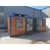 Contenedores Casa Modular 40 100m2 a Frame Maisons modulaires Maisons en conteneur de 3 chambres à coucher 20ft Prefab Shipping Tiny House
