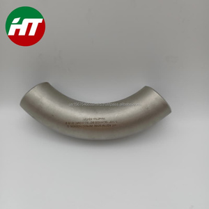 ASMe A234 WPB ANSI B16.9ข้อศอก180เชื่อมกลับก้นโค้งงอลดศูนย์กลางรัศมีสั้นพร้อมการรักษาพื้นผิวภาพวาด - Product Image 6