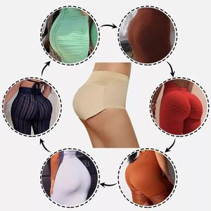 Culotte courte rembourrée pour <span class=keywords><strong>femme</strong></span> Ceinture en nylon Butt Lifter <span class=keywords><strong>Invisible</strong></span> Control Briefs Hip Pads pour l'amélioration des fesses de cul - Product Image 4