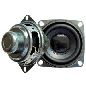 Altavoz de Neodimio MIFOSOUND de <span class=keywords><strong>2</strong></span> Pulgadas, <span class=keywords><strong>52</strong></span>*<span class=keywords><strong>52</strong></span> mm, 4 Ohmios, 5W, Borde de PU, Tapa Negra - Product Image 1