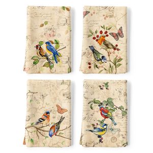100% Organic Cotton Kitchen <b>Towels</b> and Dishcloths Set Eco-Friendly <b>Quick</b>-<b>Drying</b> Reusable Wholesale Disposable Dry Scrubbing - Product Image 1