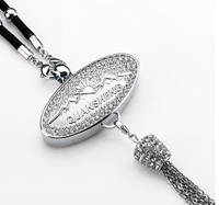 Diffuseur de parfum pour voiture, pendentif décoratif à suspendre au rétroviseur, bouteille de parfum sept couleurs, accessoires auto