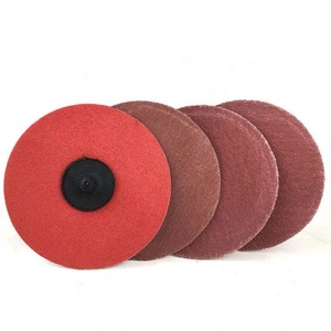 Customized 3 Inch Quick Change <strong>Sanding</strong> <strong>Discs</strong> Red Thickened Abrasive Fiber <strong>Disc</strong> Metal Stainless Steel Grinding <strong>Disc</strong> - Product Image 5