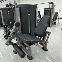 Équipement de musculation professionnel commercial 2026 – Machine d'extension des jambes assise robuste à charge par pignon pour la force des quadriceps