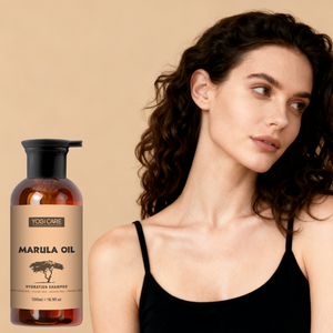 Shampoo hydratant naturel YOGI CARE à l'huile de marula, sans sulfate, nourrissant pour les cheveux, producteur - Product Image 1