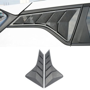 For Geely Coolray Car Rear Triangle <b>Window</b> Shark Cheek Trim Body Kit Rear Side <b>Vent</b> <b>Window</b> Trim Cover Modification Part - Product Image 3