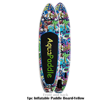Planche de paddle gonflable RS - Planche de SUP écologique et portable à 3 ailerons pour le surf et la pêche en eaux océaniques