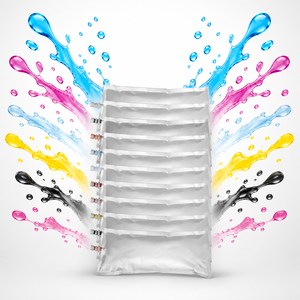 Sac d'encre éco-solvant compatible GOOSAM 1000 ml pour imprimante Mutoh CMYK – Haute qualité – Prix usine - Product Image 1
