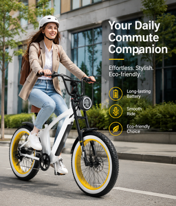 Bicicleta Eléctrica con Manillar Alto y Estilizado, 1500W 60V 20Ah 60km/h, Neumáticos Anchos, 130N.m Torque, Venta al Por Mayor de Fábrica, Personalizable OEM - Product Image 4