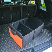 Boîte de rangement pour coffre de voiture, étanche, résistante à l'usure, avec poignée de transport, universelle pour SUV, berline, camion