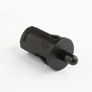 factory supply directly 10a 250v black switch refrigerator door push button switch