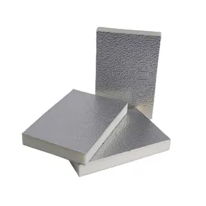 Factory Supply GFI PIR PU Pre-insulated Duct Panel for Air Ventilation System With Aluminum Foil