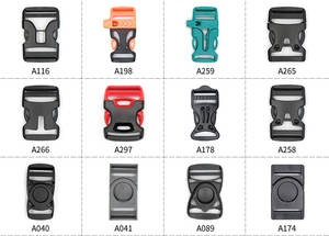 Özel logo hızlı bırakma plastik tokaları çanta emniyet kolu ayarlanabilir kayış <span class=keywords><strong>Paracord</strong></span> tokaları için taktik kemerler taktik çanta - Product Image 3