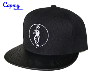 Chapeaux à rabat avec logo métallique, chapeaux à bord en cuir, casquettes de sport, chapeau hawaïen - Product Image 3