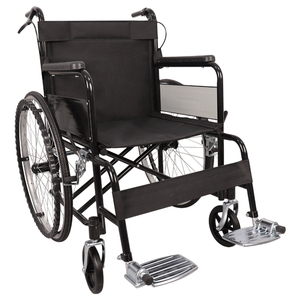 Sedia a Rotelle Pieghevole in Lega di Alluminio di Alta Qualità, Certificata CE, Leggera e <span class=keywords><strong>Portatile</strong></span> per Adulti - Product Image 4