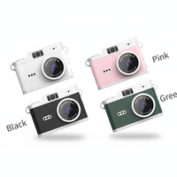 Kamera Mini Saku Layar IPS HD 0.96 Inci Foto VGA Video 1080P Mode Filter 200mah Multibahasa Kamera Gantungan Kunci Anak