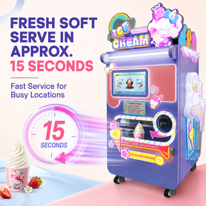 Distributeur automatique de crème glacée Red Rabbit Smart, distribution rapide en 15 secondes, pour centre commercial - Product Image 6