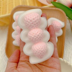 Hot Selling TPR Taba Strawberry Cream Bar Pinch Pressure Release Promotional Gift Decompression <b>Squeeze</b> Squishy Toys for Kids - Product Image 1