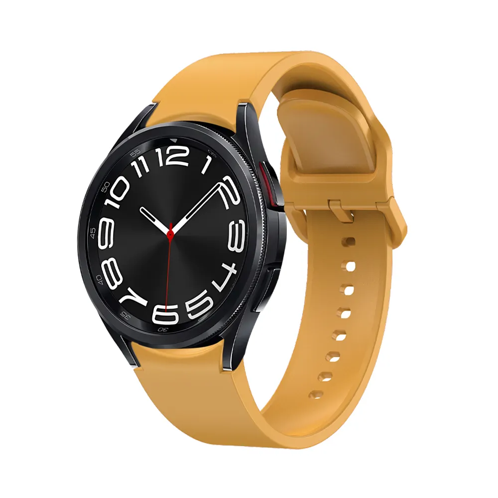 Wholesale Silicone Strap Same Official Website Colors Band For Samsung Galaxy watch 6 watch band