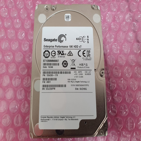 1 Brand New Original Item 1.2tb 2.5'' Sas 6g 10k Enterprise Hard Drive St1200mm0007 Plc