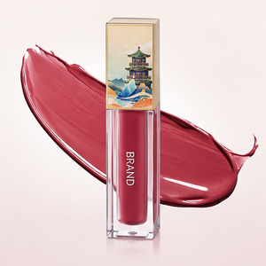 Rouge à lèvres mat waterproof en gros 5ml, gloss à lèvres rond, effet repulpant naturel, aspect naturel, marque privée - Product Image 2