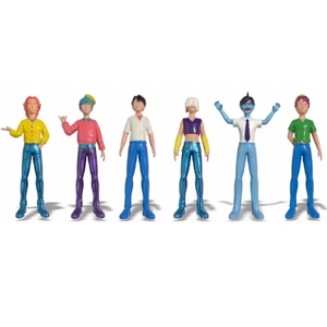 2025 phim mới 4 inch K-POP Quỷ Hunter hộp mù mô hình máy tính để bàn trang trí túi mù và đồ chơi tháo rời - Product Image 4