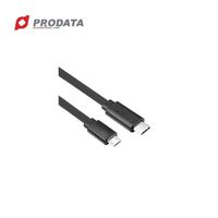 Kabel Datar Sinkronisasi & Pengisian Daya 2.0 Tipe-C ke Micro USB dengan Konduktor Aluminium dan Panjang yang Dapat Disesuaikan