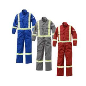Premium High-Visibility Work Coveralls Flame-Resistant Anti-Static Ultimate Protection for Oil Gas <b>Electrical</b> Industries - Product Image 2