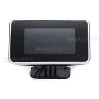 Pengukur suhu air + Voltmeter mobil, alat ukur Digital mobil, tekanan voltase, pengukur suhu air dengan Alarm bel M10 9v-36v LCD 2 in 1