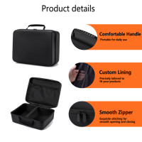 Sac de rangement rigide personnalisable ODM, vente chaude, grande taille, étui de rangement portable, pochette rigide pour outils, étui de protection antichoc