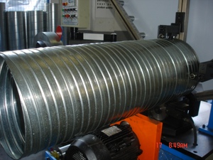 Precio de la máquina formadora de tubos en espiral de tubo redondo de conducto de aire HVAC - Product Image 3