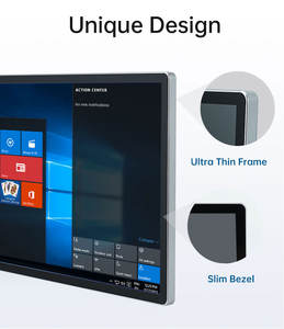 PC tactile tout-en-un Touchwo 32/43 pouces, écran LCD capacitif Android - Panneau tactile haute sensibilité, nouveau USB, série DVI - Product Image 2