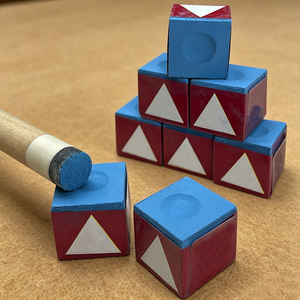 S.Q.F 12 craies de billard bleues à haute friction, carrées, pour billard américain et <span class=keywords><strong>snooker</strong></span>, qualité supérieure, non toxiques, alternative <span class=keywords><strong>Le</strong></span> Pro, antidérapantes - Product Image 5
