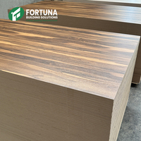 Panneau MDF mélaminé moderne 1220x2440mm 12-18mm avec colle E0/E1 pour portes d'armoires