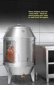 Edelstahl-Entenbratmaschine mit Touchscreen-Steuerung Energiesparend Hohe Leistung für Snackbars und Hotels - Product Image 4