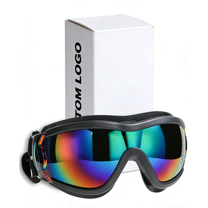 แว่นกันแดดสำหรับสุนัขพร้อมโลโก้แบบกำหนดเอง ป้องกันรังสียูวี ลม ฝุ่น และหมอก พร้อมสายรัดปรับได้ - Product Image 2