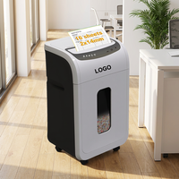 Déchiqueteuse de documents de bureau automatique à grande capacité 30L, niveau de confidentialité 5, robuste, Ofitech OS1602Mi