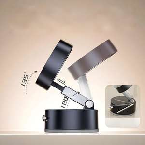 Support de téléphone portable universel magnétique à double face en ABS avec ventouse pour pare-brise de voiture, fixation mains libres - Product Image 2