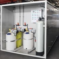 Équipement de traitement des eaux usées MBBR, pompe PLC en acier au carbone anticorrosion, garantie 1 an pour les hôpitaux, les industries et l'usage quotidien
