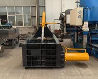Presse à balles pour ferraille Compacteur de canettes en aluminium Presse hydraulique horizontale Machine pour recycler la ferraille